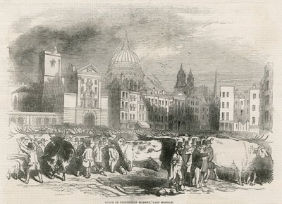 Eski Smithfield Pazarı by English School