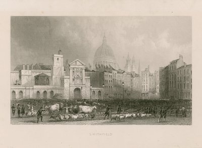 Eski Smithfield Pazarı by English School