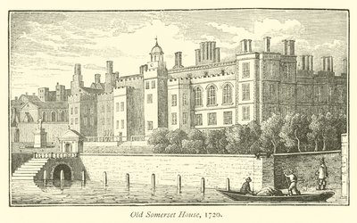 Eski Somerset Evi, 1720 by English School