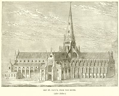 Güneyden Eski St. Pauls by English School