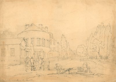 Eski Beyaz Kanal Evi, Pentonville, Londra; kroki by English School