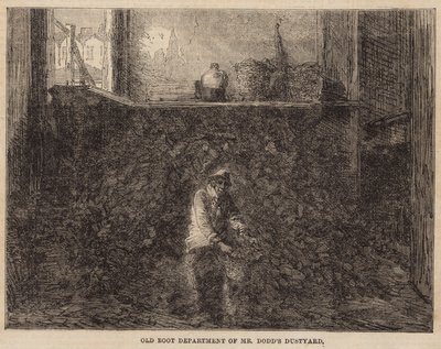 Bay Dodds çöplüğünün eski çizme bölümü by English School