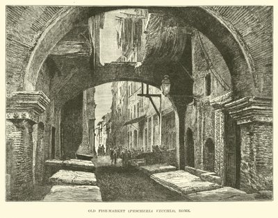 Eski balık pazarı, Pescheria Vecchia, Roma by English School