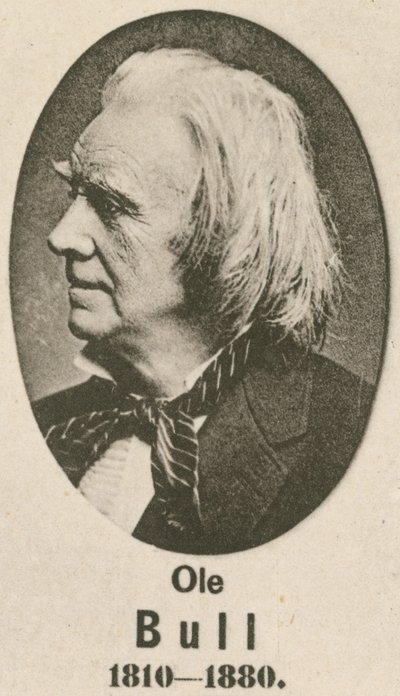 Ole Bull (gravür) by English School