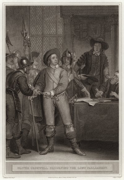 Oliver Cromwell, Uzun Parlamento
