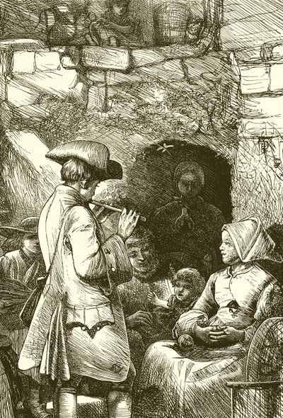 Oliver Goldsmith Gece Konaklaması İçin Oynarken by English School