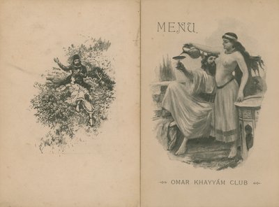 Omar Khayyam Club Akşam Yemeği Menüsü by English School