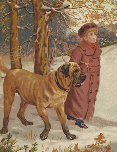Nöbetçi (chromolitho) by English School