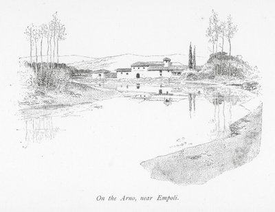 Arno Nehri üzerinde, Empoli yakınlarında (lito) by English School