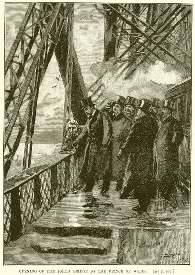 Galler Prensi tarafından Forth Bridge