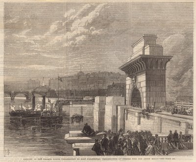 Kuzey Thames Dolgusunun yaya yolcularına açılması by English School
