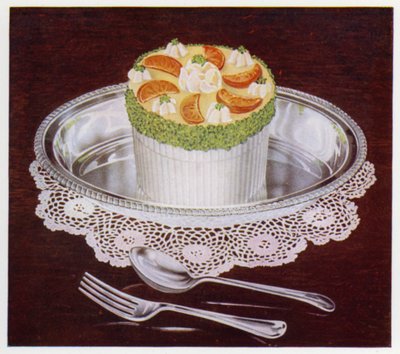 Turuncu sufle (renkli lito) by English School