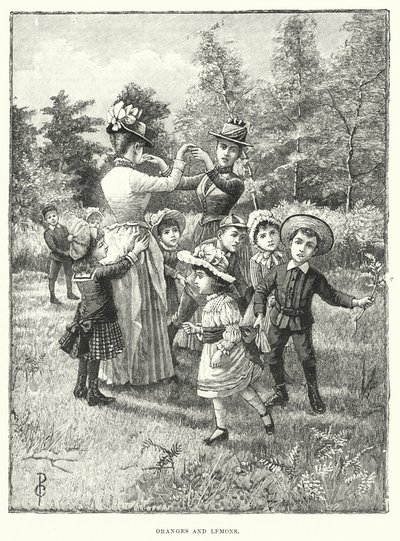 Portakallar ve Limonlar (gravür) by English School