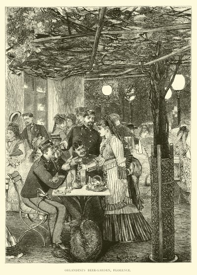 Orlandints Bira Bahçesi, Floransa by English School