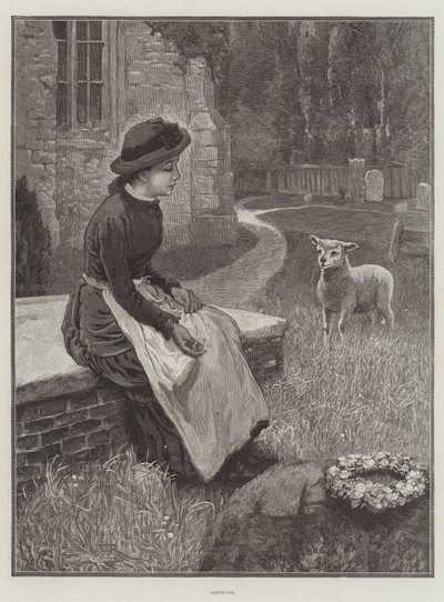 Yetimler (gravür) by English School