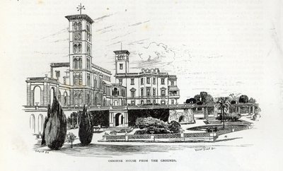 Osborne House from the Ground, 