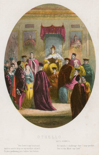 Othello, 1. Bölüm sahnesi iii by English School