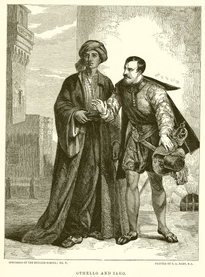 Othello ve Iago by English School