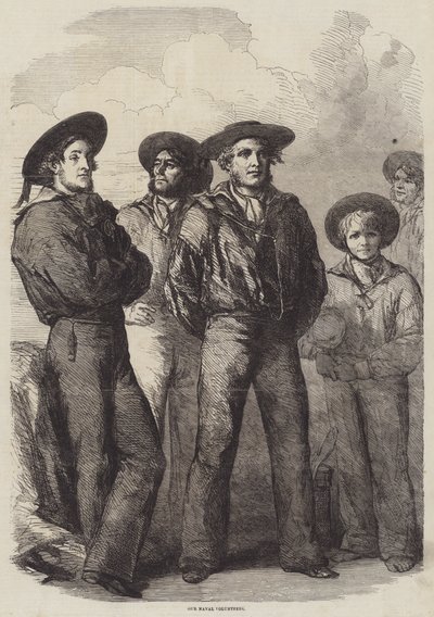 Deniz Gönüllülerimiz (gravür) by English School