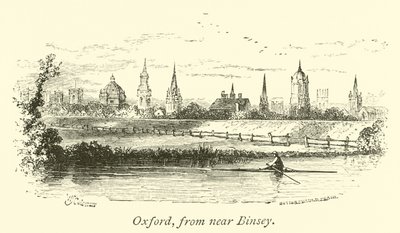 Oxford, Binsey yakınlarından by English School