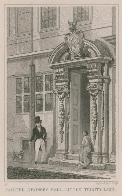 Ressam Stainers Hall, Little Trinity Lane, Londra by English School