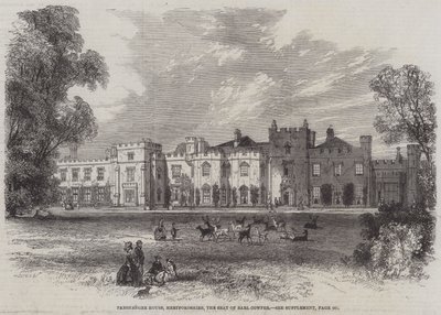 Panshanger House, Hertfordshire, Earl Cowper