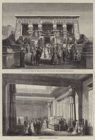 Paris Uluslararası Sergisi (gravür) by English School