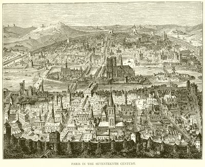 Onyedinci Yüzyılda Paris by English School