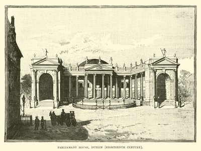 Parlamento Binası, Dublin, On Sekizinci Yüzyıl by English School