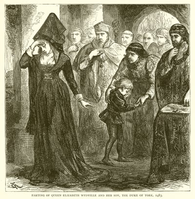 Kraliçe Elizabeth Wydville ve Oğlu York Dükü
