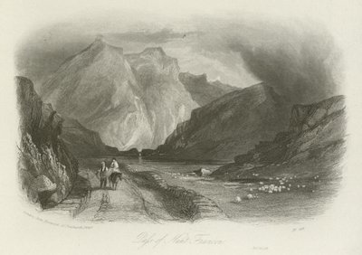Nant Ffrancon Geçidi, Kuzey Galler by English School