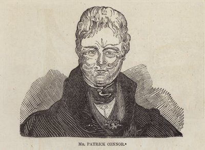 Patrick Connor, sokak satıcısı çatal bıçak takımı, Londra (gravür) by English School