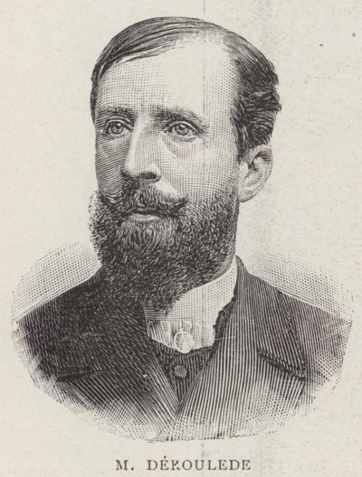 Paul Deroulede (gravür) by English School
