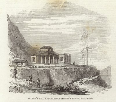 Pedders Hill ve Harbour-Masters House, Hong Kong by English School