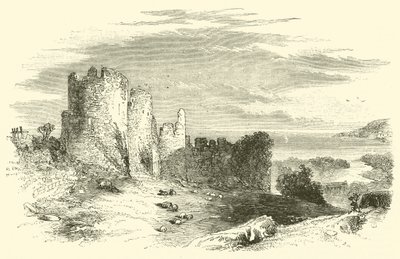 Penrice Kalesi (gravür) by English School