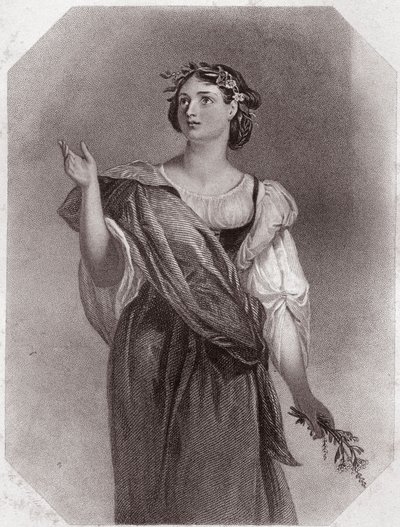 Perdita (Kış Masalı) - (Kış Masalı) içinde - “” Shakespeare Kadın Galerisi, erken Londra sanatçıları tarafından eleştirel ve edebi notlarla zenginleştirilmiş kırk beş ciddi portre koleksiyonu””” yaklaşık 1838 - “” Galerisi