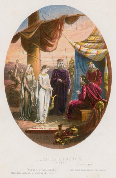Perikles, Tyre Prensi, Act V sahne i by English School