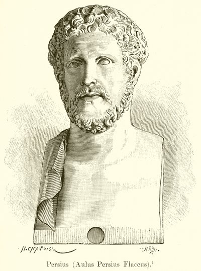 Persius (Aulus Persius Flaccus) by English School