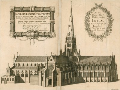 St Paul Katedrali'nin perspektif görünümü, Londra by English School