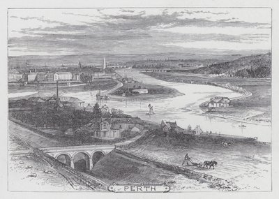 Perth (gravür) by English School