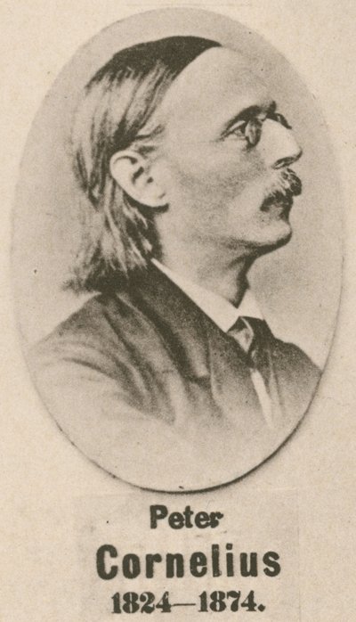 Peter Cornelius (gravür) by English School