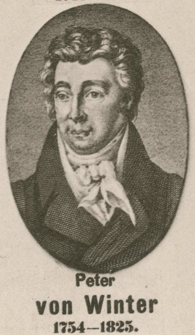 Peter von Winter (gravür) by English School