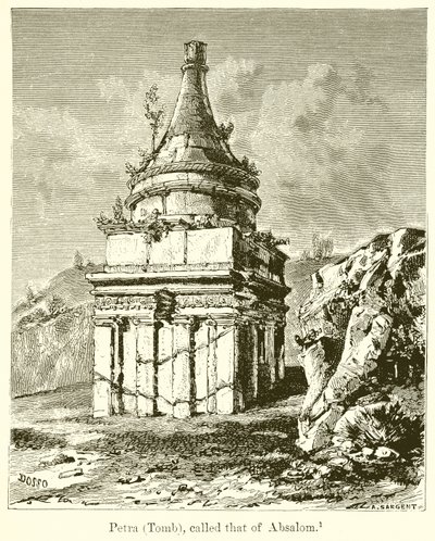 Petra (Mezar), Absalom olarak adlandırılan by English School