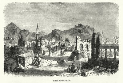 Philadelphia (gravür) by English School