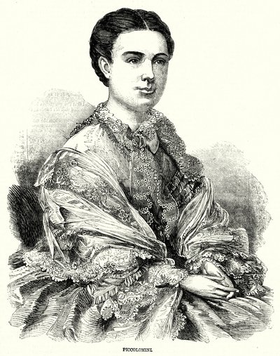 Piccolomini (gravür) by English School