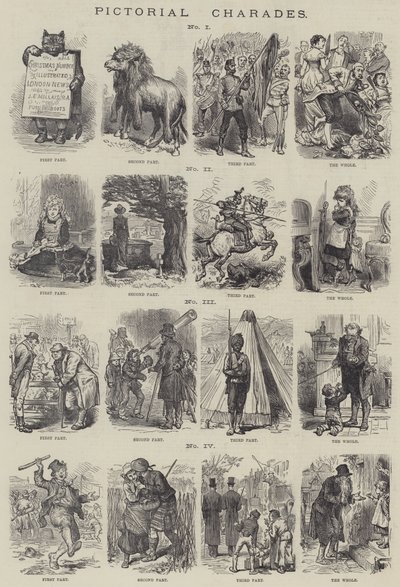 Resimli Karakterler (gravür) by English School