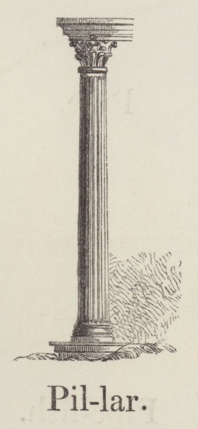 Sütun (gravür) by English School