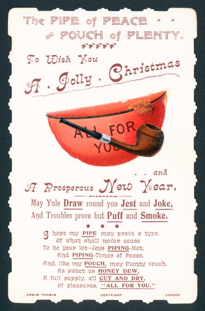 Boru ve Kese, Noel Kartı by English School