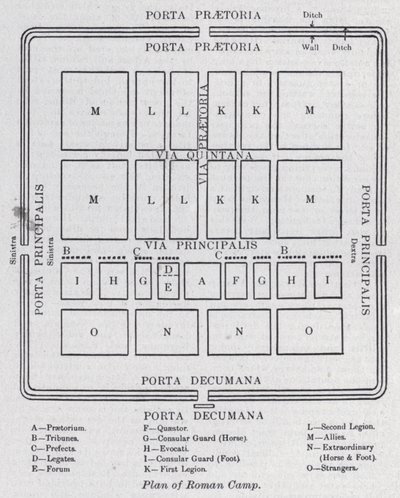 Roma kampının planı (lito) by English School
