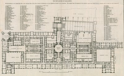 Yeni Parlamento Evlerinin Planı by English School